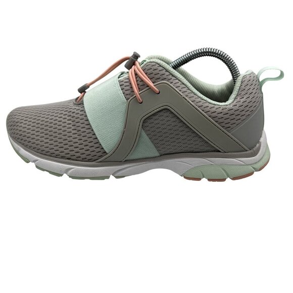 Vionic Berlin Womens 8.5  Gray Mint Mesh Athletic Slip On Sneakers Running Shoes - Picture 8 of 13